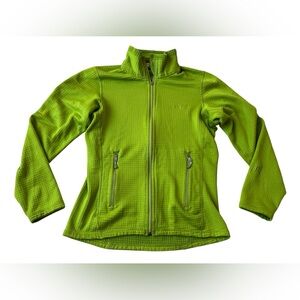 VINTAGE PATAGONIA FULL ZIP JACKET GREEN WOMENS XS